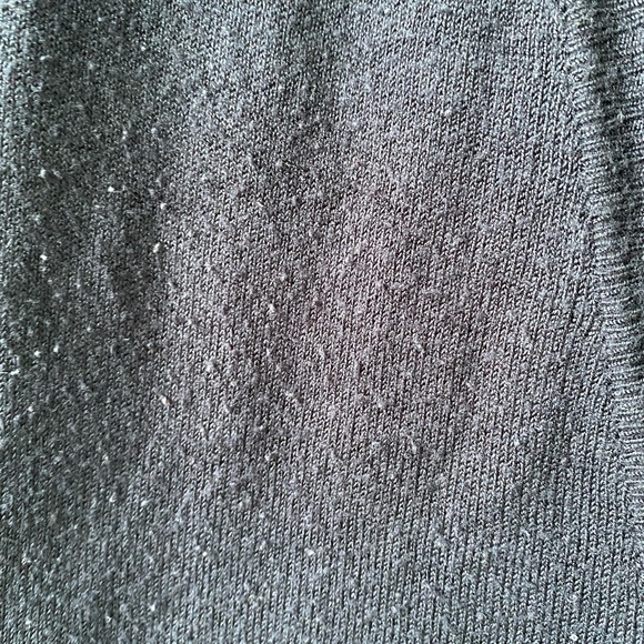 Reserved Navy Button Down Bandage V-Neck Dress - Picture 8 of 8